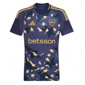 Herren Fußballbekleidung Boca Juniors Heimtrikot 2025-26 Kurzarm